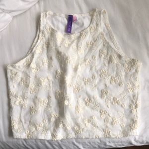LF Lace Crop Top
